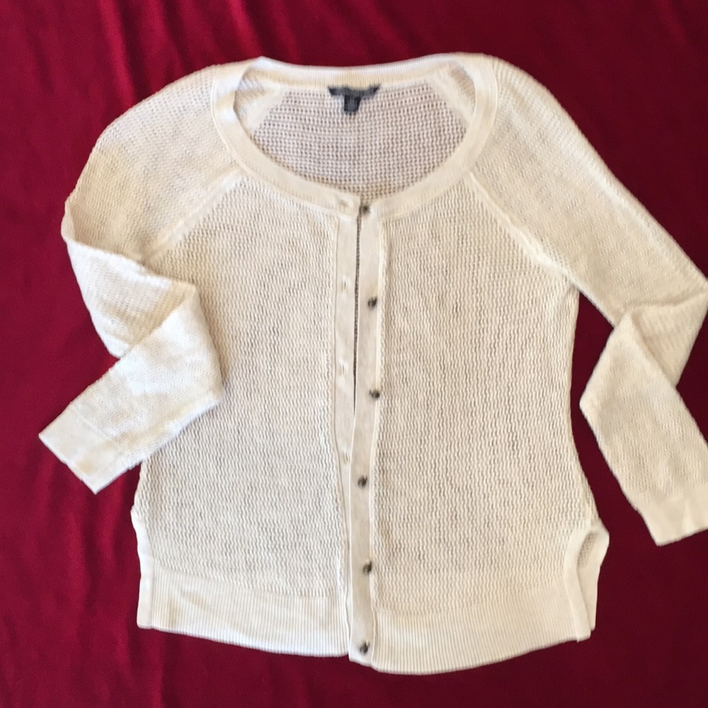 Girls small fine soft knitted sweater